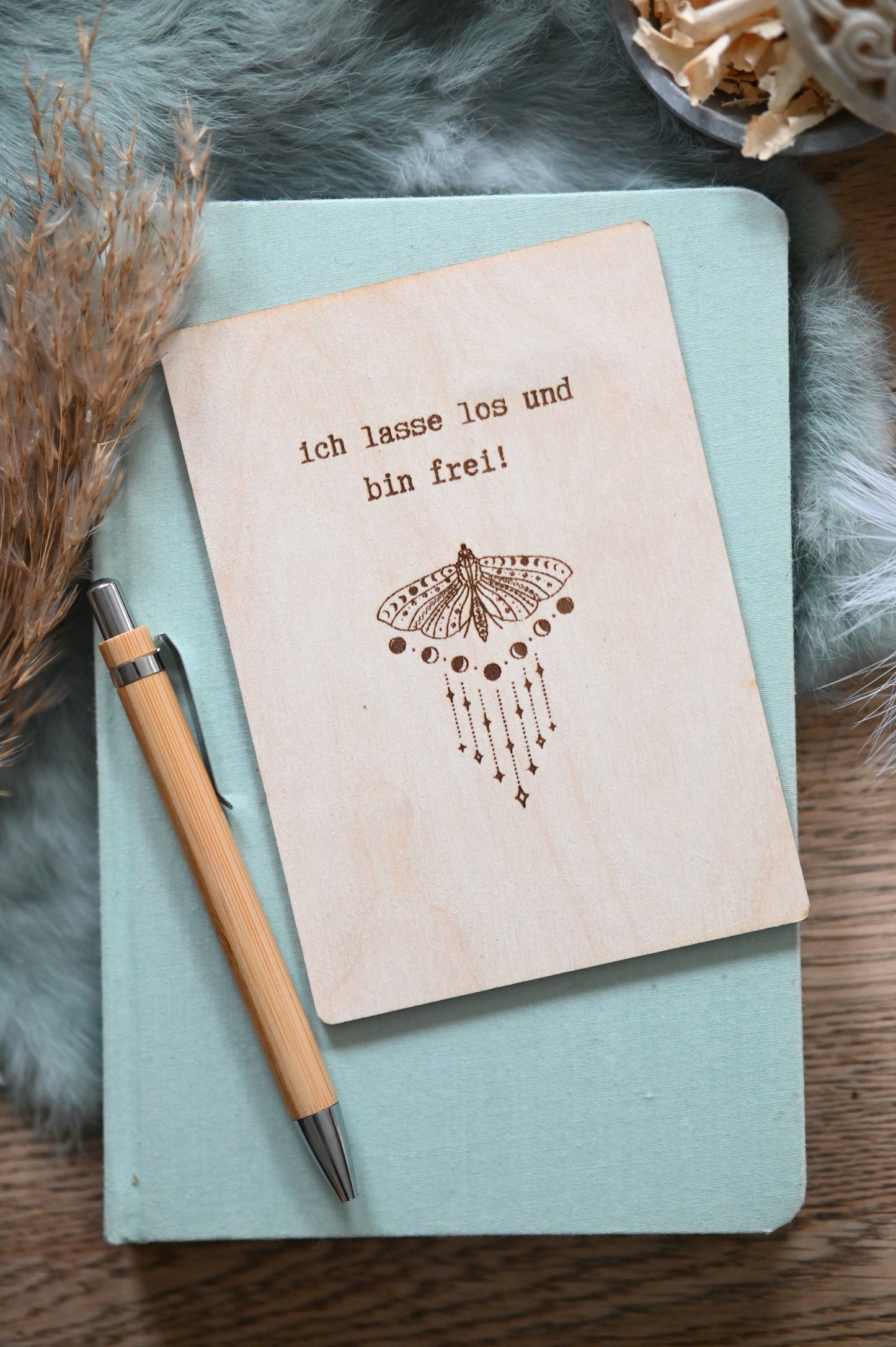 pure. affirmation | Holzkarte