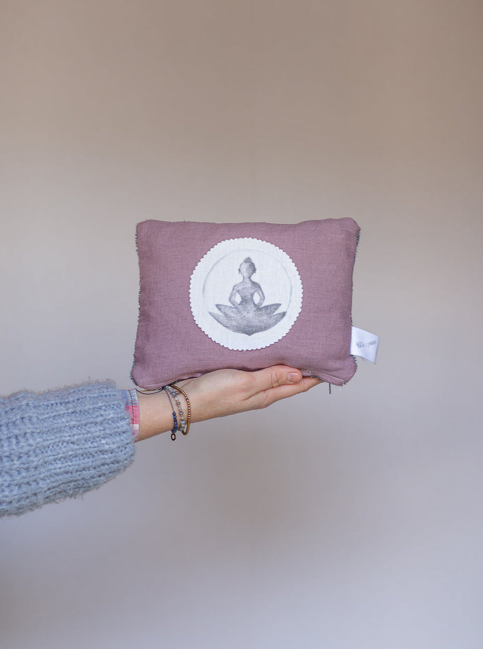 Zirbenkissen mit Motiv | 'Buddha'