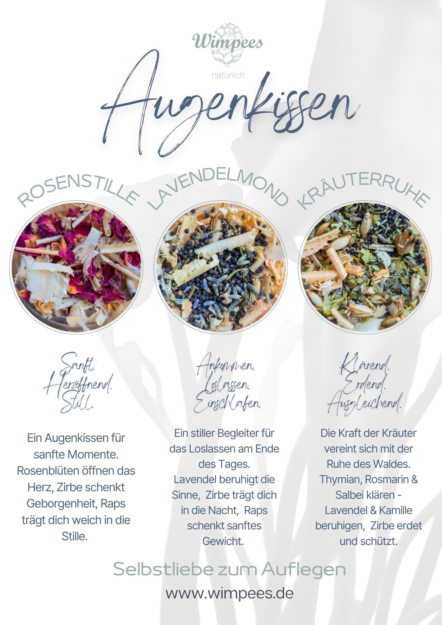 pure. affirmation Augenkissen |