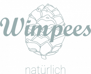 Logo Wimpees - Shop für Geschenkideen aus Zirbenholz und Leinen handgemacht - bald online